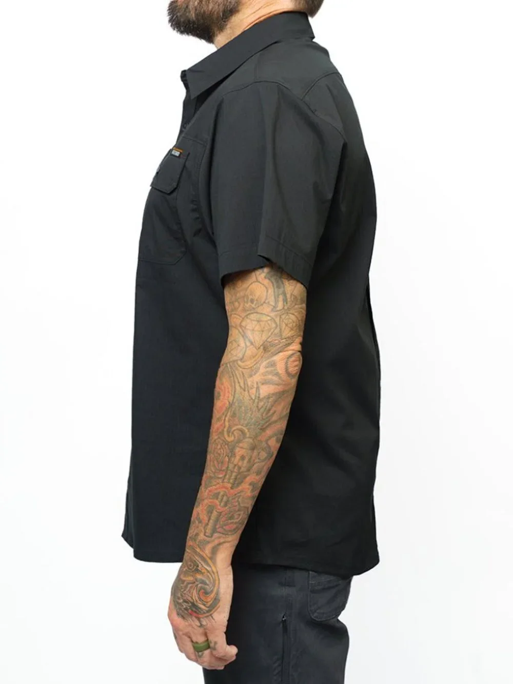 Off The Grid Surplus Thunderbolt SS Shirt - Vintage Black
